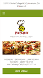 Mobile Screenshot of pizzaboyanaheim.com